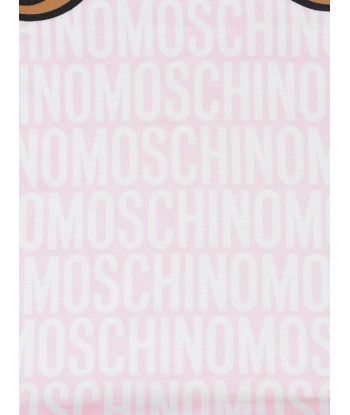 Moschino Girls Teddy Baby Blanket Pour