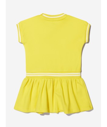 Moschino Baby Girls Cotton Teddy Toy Logo Dress Comment ça marche