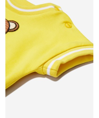 Moschino Baby Girls Cotton Teddy Toy Logo Dress Comment ça marche