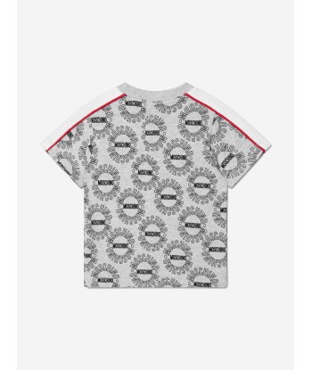 Moschino Baby Boys Cotton Logo Circle Teddy Toy T-Shirt 2023