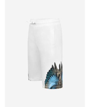 Marcelo Burlon Boys Shorts - & Turquoise Wings Bermuda Shorts pour bénéficier 