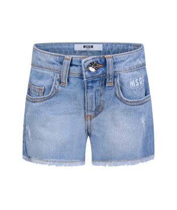 MSGM Girls Shorts - Denim Shorts l'évolution des habitudes 