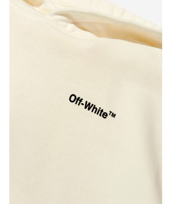 Off-White Boys Cotton Racing Arrow Hoodie français