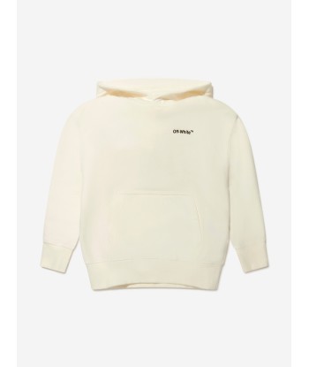 Off-White Boys Cotton Racing Arrow Hoodie français