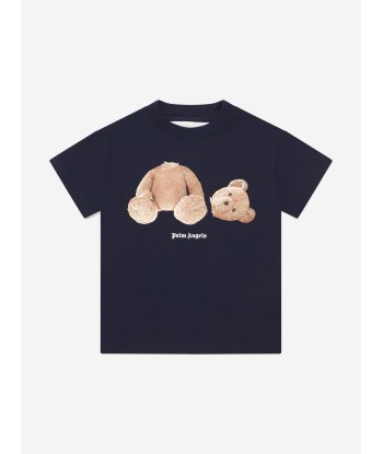 Palm Angels Boys Cotton Short Sleeve Bear T-Shirt Jusqu'à 80% De Réduction