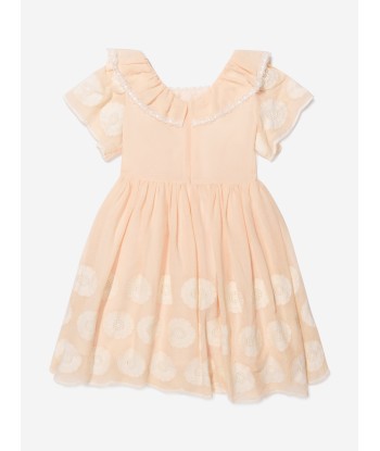 Patachou Girls Cotton Embroidered Dress En savoir plus