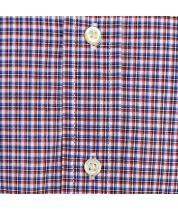 Ralph Lauren Boys Red & Blue Check Cotton Shirt acheter