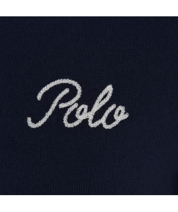 Ralph Lauren Girls Navy Knitted Dress en ligne des produits 