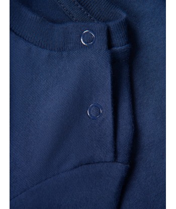 Ralph Lauren Baby Boys Long Sleeve T-Shirt in Navy en ligne des produits 