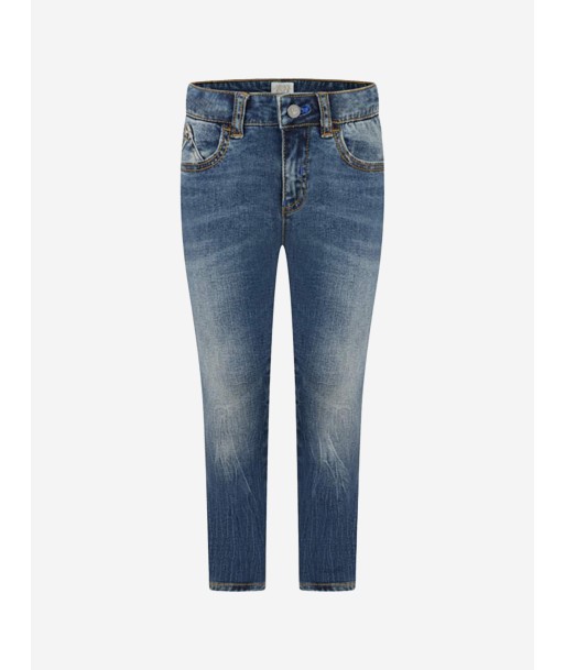 Emporio Armani Boys Stone Washed Denim Jeans une grave pollution 