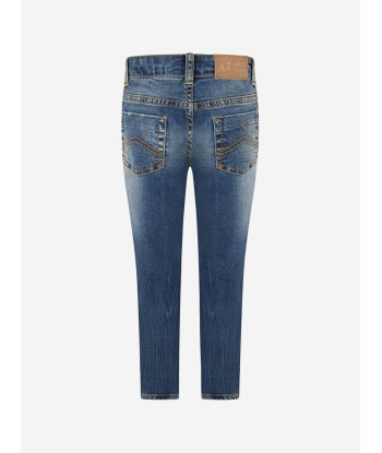 Emporio Armani Boys Stone Washed Denim Jeans une grave pollution 