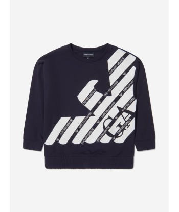 Emporio Armani Boys Cotton Eagle Logo Sweatshirt votre