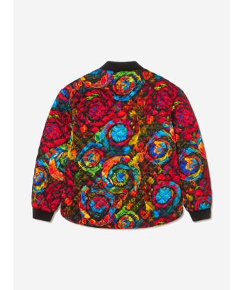 Versace Kids Kaleidoscopic Padded Jacket français