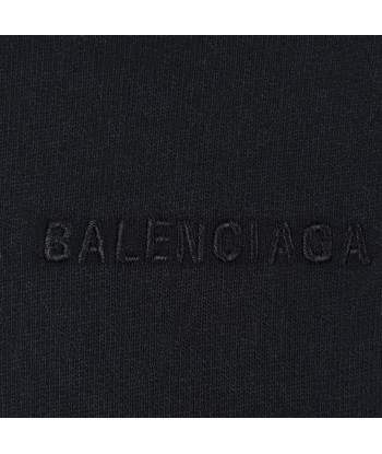 Balenciaga  Embroidered Logo Hoodie français