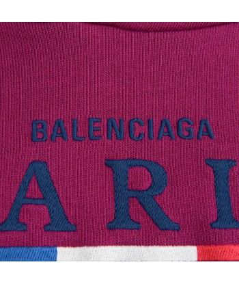 Balenciaga Raspberry Hooded Sweater en ligne des produits 