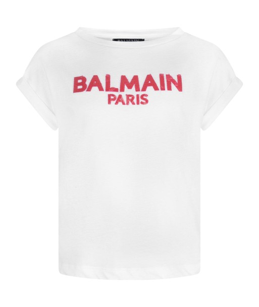 Balmain Girls Sequin Logo Top Venez découvrir notre 