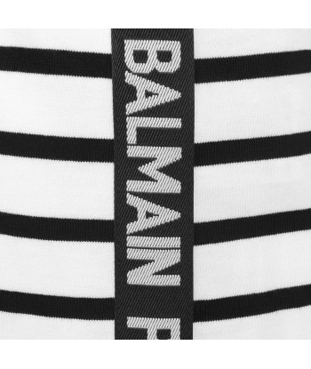 Balmain Girls & Black Striped Dress vous aussi creer 