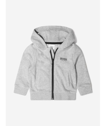 BOSS Baby Boys Cotton Logo Zip Up Top online