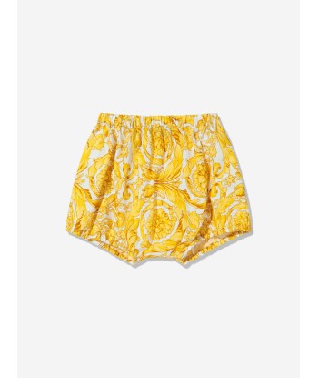 Versace Baby Girls Barocco Dress With Bloomers des créatures d'habitude