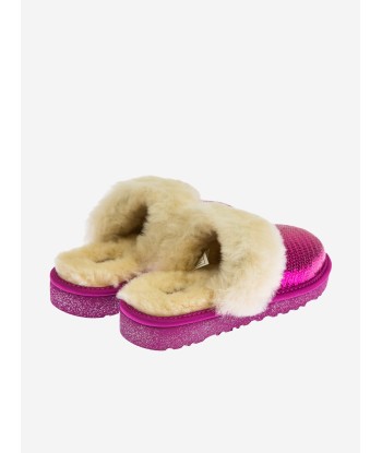 UGG AUSTRALIA SEQUIN DAZZLE SLIPPERS rembourrage situé sous