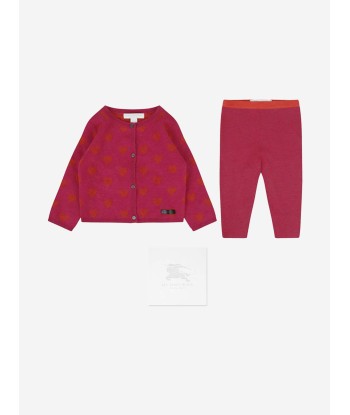 Burberry Baby Girls Cashmere Cardigan & Trousers Gift Set ou a consommer sur place