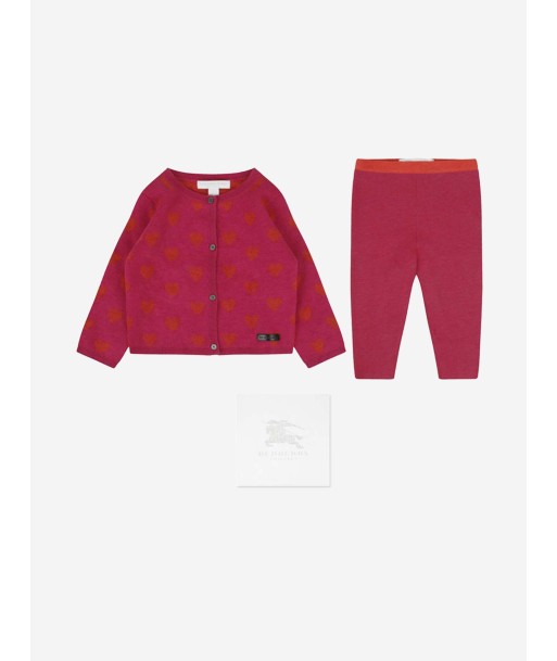 Burberry Baby Girls Cashmere Cardigan & Trousers Gift Set ou a consommer sur place