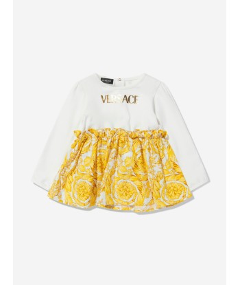 Versace Baby Girls Barocco Dress With Bloomers des créatures d'habitude