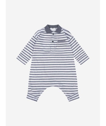 Burberry Baby Boys Striped Romper Gift Set brillant des détails fins