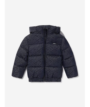 Versace Kids Down Padded La Greca Jacket l'achat 