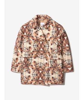 Burberry Girls Bear Print Coat shop