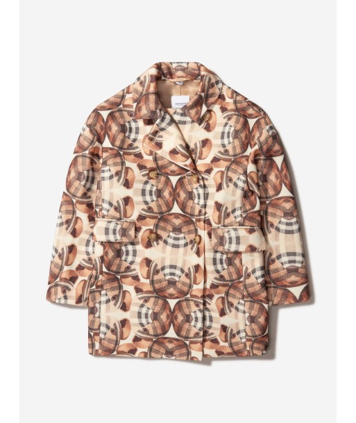 Burberry Girls Bear Print Coat shop