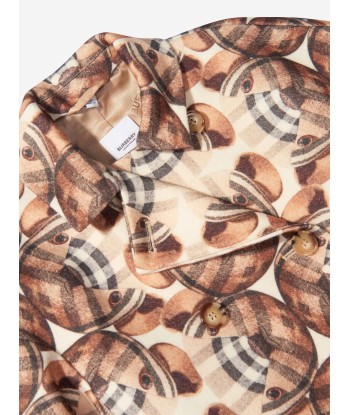 Burberry Girls Bear Print Coat shop