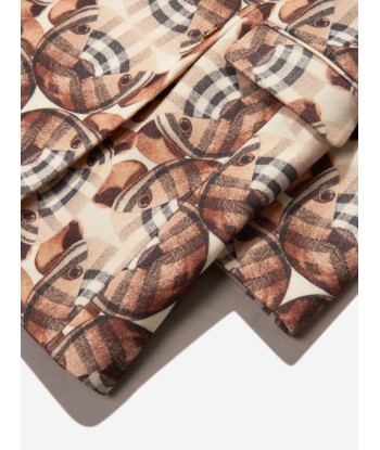 Burberry Girls Bear Print Coat shop