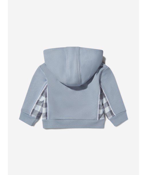 Burberry Baby Boys Check Trim Zip Up Top pas cheres