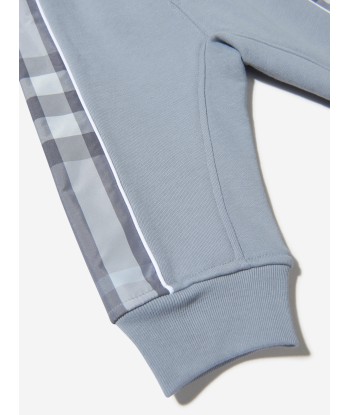 Burberry Baby Boys Cotton Check Trim Joggers livraison et retour toujours gratuits