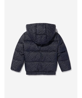 Versace Kids Down Padded La Greca Jacket l'achat 