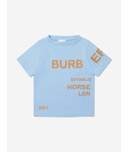 Burberry Girls Cotton Logo Print T-Shirt store