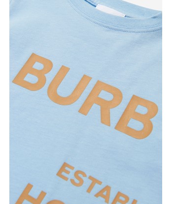 Burberry Girls Cotton Logo Print T-Shirt store