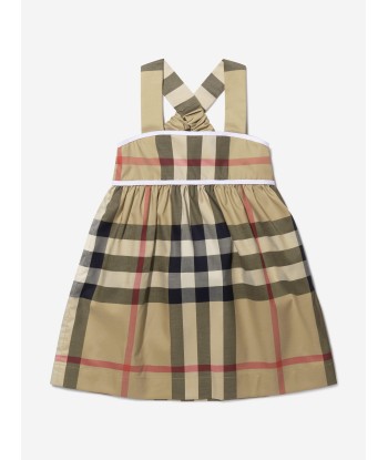 Burberry Baby Girls Cotton Check Dress Jusqu'à 80% De Réduction