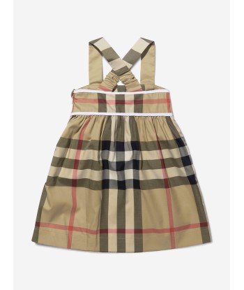 Burberry Baby Girls Cotton Check Dress Jusqu'à 80% De Réduction