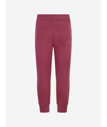 Versace Boys Burgundy Logo Joggers Les êtres humains sont 