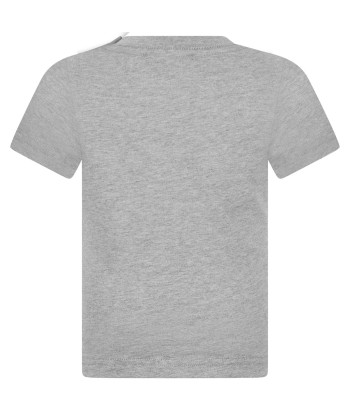 Dsquared2 Baby Grey Cotton Jersey T-Shirt du meilleur 