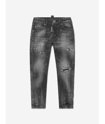 Dsquared2 Boys Denim Skater Jeans Paris Déstockage Promo