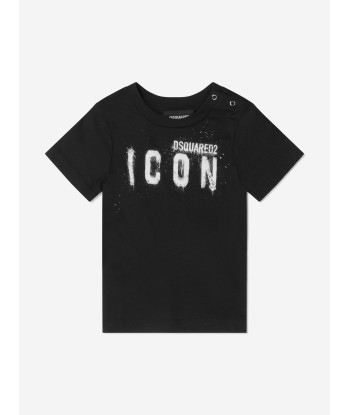 Dsquared2 Unisex Cotton Icon T-Shirt Les êtres humains sont 