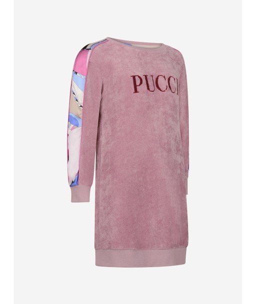 Pucci Girls Velour Dress de pas cher