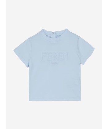 Fendi Baby Boys Cotton Logo T-Shirt acheter en ligne