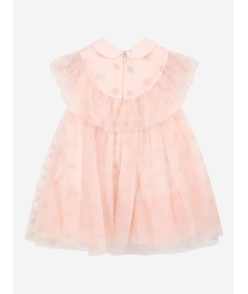 Fendi Baby Girls Embroidered Tulle Dress 50-70% off 