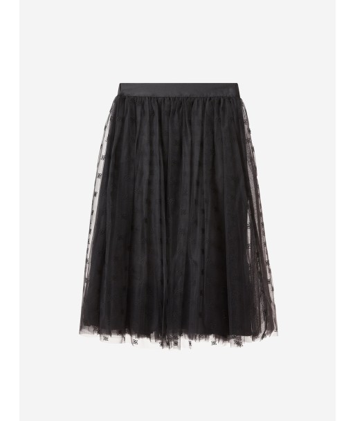 Fendi Girls Embroidered Tulle Skirt en linge