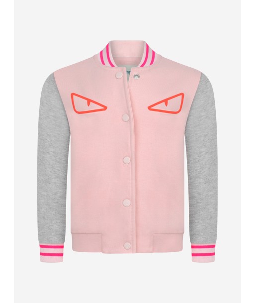 Fendi Baby Girls & Grey Jersey Bomber Jacket commande en ligne