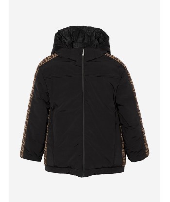 Fendi Boys Down Padded Logo Ski Jacket shop